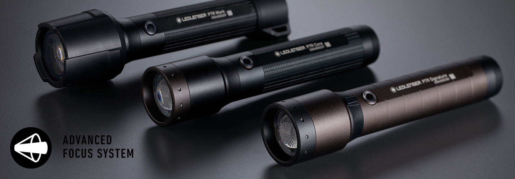 Flashlights with Advanced Focus System