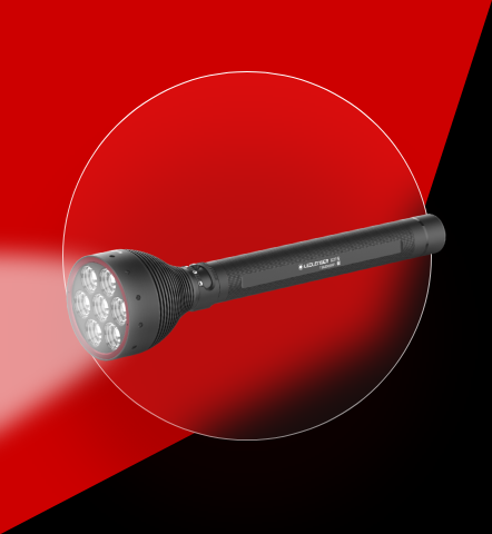 Lampe torche - LedLenser® Worker's Friend - Rechargeable - 2 flexibles  articulés et baladeuse LED - Base magnétique