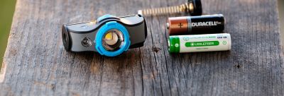 What do I do if the batteries in my flashlight have leaked?